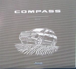 2016 Jeep Compass Prestige Color Sales Brochure Original Oversized