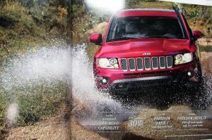 2016 Jeep Compass Prestige Color Sales Brochure Original Oversized