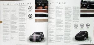 2016 Jeep Compass Prestige Color Sales Brochure Original Oversized