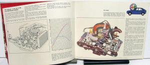 1972 Alfa Romeo Alfasud Dealer Sales Brochure Features Specifications