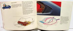 1972 Alfa Romeo Alfasud Dealer Sales Brochure Features Specifications