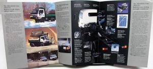 1989 Mitsubishi Fuso FG 4WD Truck Dealer Sales Brochure Features Specs Folder
