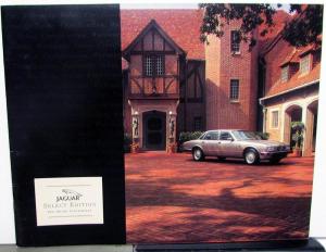 1996 Jaguar Dealer Select Edition Used Car Sales Brochure 1993-95 Model Info
