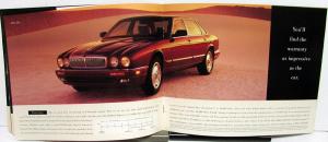 1996 Jaguar Dealer Select Edition Used Car Sales Brochure 1993-95 Model Info