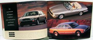 1996 Jaguar Dealer Select Edition Used Car Sales Brochure 1993-95 Model Info