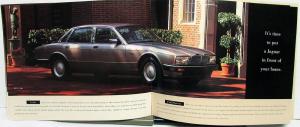 1996 Jaguar Dealer Select Edition Used Car Sales Brochure 1993-95 Model Info