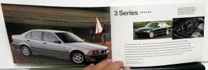 1998 BMW Dealer Full Line Sales Brochure Features Specs 3 5 7 Series M3 Z3