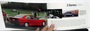 1998 BMW Dealer Full Line Sales Brochure Features Specs 3 5 7 Series M3 Z3