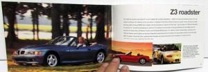 1998 BMW Dealer Full Line Sales Brochure Features Specs 3 5 7 Series M3 Z3