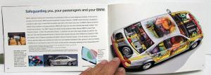 1998 BMW Dealer Full Line Sales Brochure Features Specs 3 5 7 Series M3 Z3
