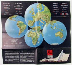 1965 GM General Motors Overseas Operations Sales Folder