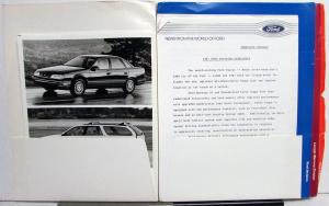 1987 Ford Lincoln Mercury Press Kit - Auto Show Edition Mustang F-150 Merkur