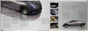 2009 NLV Quant Electric Car with Solar Power Sales Folder Brochure - Koenigsegg