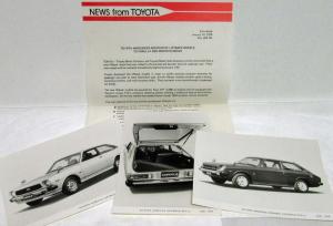 1976 Toyota Press Kit - Celica Corona Corolla Land Cruiser Mark II Pickup
