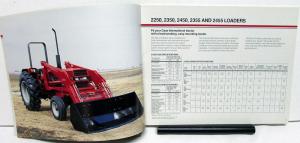 1987 Case IH Dealer Sales Brochure Loaders & Blades Features & Specifications