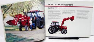 1987 Case IH Dealer Sales Brochure Loaders & Blades Features & Specifications
