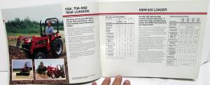 1987 Case IH Dealer Sales Brochure Loaders & Blades Features & Specifications