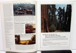 Spring 1972 Chevy Camper Promotional Camping Magazine Chevrolet Cars Trucks RVs
