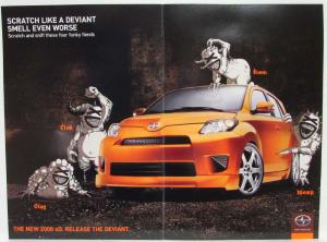 2008 Scion Little Deviant Full Line Press Kit