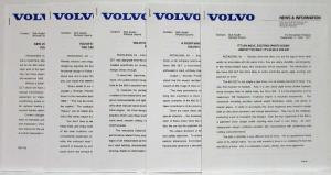 1993 Volvo Press Kit