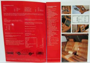 1982 Maserati Biturbo Press Kit Photo Brochure Releases Original