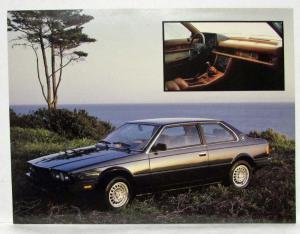 1982 Maserati Biturbo Press Kit Photo Brochure Releases Original