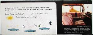 1960 Oldsmobile Paint Colors Magic Mirror Finishes Sales Folder Original