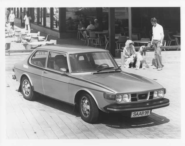 1975 Saab 99 EMS Press Photo and Release 0039