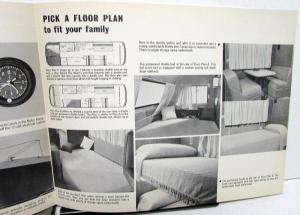 1963 Dodge Motor Home Dealer Sales Brochure B&W Vintage RV Camper Features