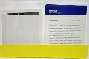 1975 Saab Press Kit - 99  - LE EMS Wagonback