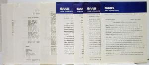 1975 Saab Press Kit - 99  - LE EMS Wagonback
