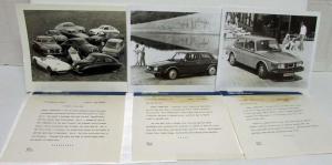 1975 Saab Press Kit - 99  - LE EMS Wagonback