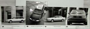 1994 Audi Press Kit - 90 100 CS Cabriolet V8 Quattro S4