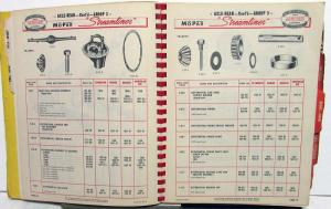 1936-1947 Mopar Streamliner Quick Reference Book Plymouth Dodge Desoto Chrysler