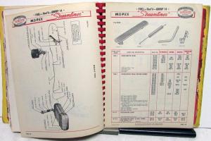 1936-1947 Mopar Streamliner Quick Reference Book Plymouth Dodge Desoto Chrysler