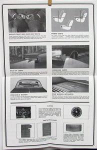 1965 Oldsmobile Accessories Sales Folder Original