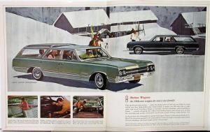 1965 Oldsmobile F-85 88 98 Starfire Jetstar Vista Cruiser Sales Brochure Orig