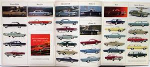 1965 Oldsmobile F-85 88 98 Starfire Jetstar Vista Cruiser Sales Brochure Orig