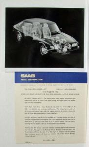 1978 Saab 99 Press Kit