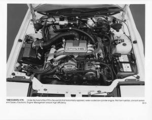1988 Subaru XT6 Engine Bay Press Photo 0033