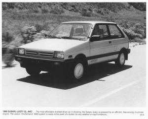 1988 Subaru Justy Press Photo 0035