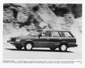 1988 Subaru Wagon Press Photo 0039