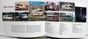 1970 Dodge RV Dealer Sales Brochure Camper Topper Pickup Van Motor Home