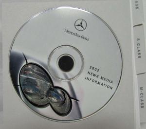 2002 Mercedes-Benz Press Kit - C-Class M-Class S-Class G-Class SLK-Class