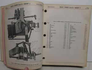1936 1937 1938 1939 1940 1941 1942 Chrysler Parts Book Manual Car Original Mopar