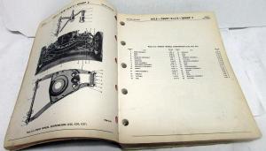 1936 1937 1938 1939 1940 1941 1942 Chrysler Parts Book Manual Car Original Mopar