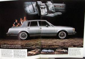 1981 Oldsmobile Toronado 98 Delta 88 Cutlass Omega Sales Brochure Original