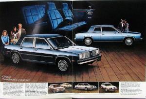 1981 Oldsmobile Toronado 98 Delta 88 Cutlass Omega Sales Brochure Original