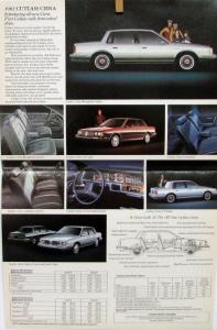 1982 Oldsmobile Cutlass Ciera Front Wheel Drive CANADIAN Sales Brochure Folder