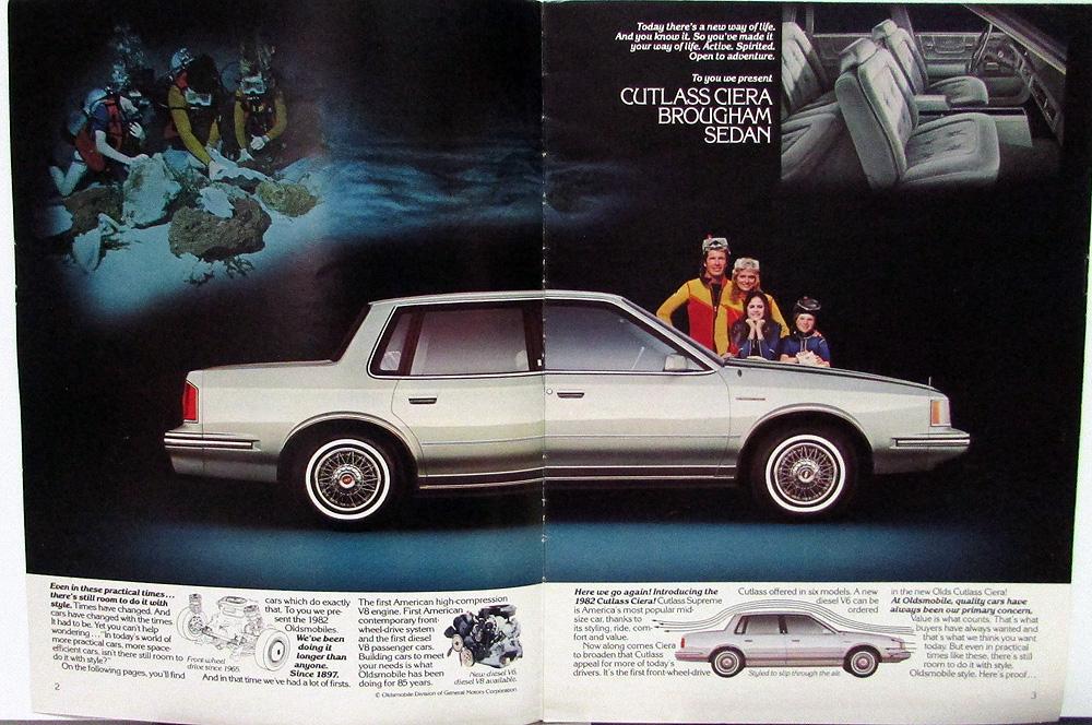 1996 Oldsmobile Cutlass Ciera Sales Brochure Original 